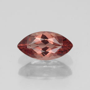 Granate malayo rosa natural de 1,86 ct, marquesa, VVS