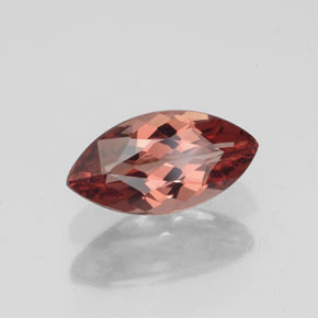 Granate malayo rosa natural de 1,86 ct, marquesa, VVS