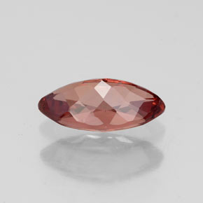 Granate malayo rosa natural de 1,86 ct, marquesa, VVS