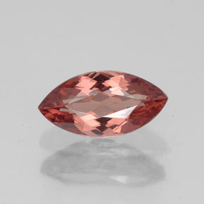granate malayo Cuarzo Rosa natural de 1.88 ct, Marquesa, VVS-VS
