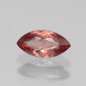 granate malayo Cuarzo Rosa natural de 1.88 ct, Marquesa, VVS-VS