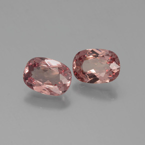 Gemas de granate malayo Rosado natural de  ct, Corte Cojín, VVS