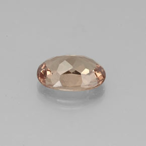 Granate malayo rosa natural de 0,98 ct, corte óvalo, VS