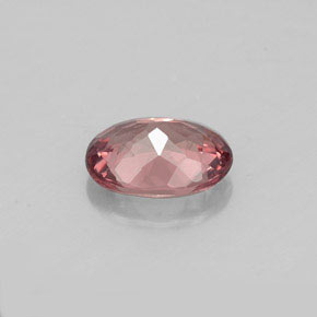 Granate malayo rosa natural de 1,00 ct, corte óvalo, VVS