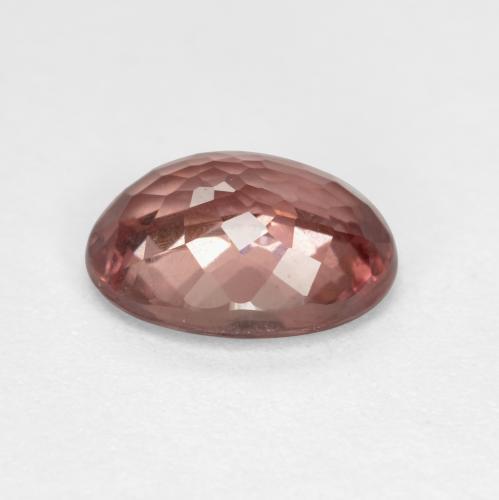 Granate malayo rosa natural de 1,14 ct, corte óvalo, VS