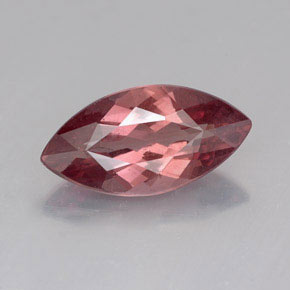 Granate malayo rosa natural de 2,63 ct, marquesa, VS