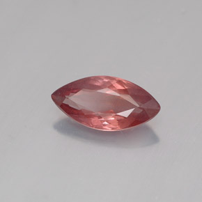 Granate malayo rosa natural de 1,21 ct, marquesa, VS