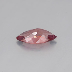 Granate malayo rosa natural de 1,17 ct, marquesa, VVS-VS