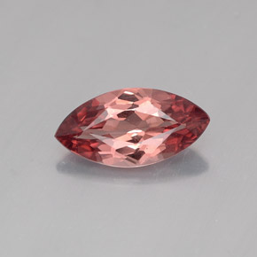 granate malayo Cuarzo Rosa natural de 1.51 ct, Marquesa, VVS-VS
