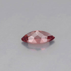Granate malayo rosa natural de 0,61 ct, marquesa, VVS