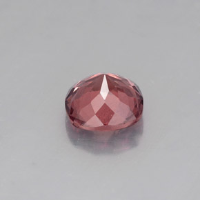 Granate malayo rosa natural de 1,36 ct, corte cojín, VS