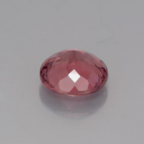 Granate malayo rosa natural de 1,31 ct, corte redondo, VS