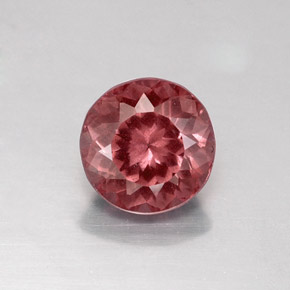 granate malayo Rosado natural de 1.41 ct, Corte Redondo, VVS-VS