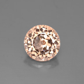 Granate malayo amarillo natural de 1,28 ct, corte redondo, VVS