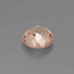Granate malayo amarillo natural de 1,28 ct, corte redondo, VVS