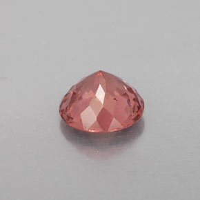 Granate malayo naranja natural de 1,02 ct, corte redondo, VS