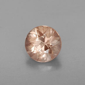 Granate malayo amarillo natural de 1,05 ct, corte redondo, VS