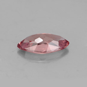 Granate malayo rosa natural de 0,98 ct, marquesa, VVS