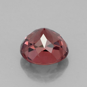 Granate malayo rosa natural de 3,22 ct, corte redondo, VS