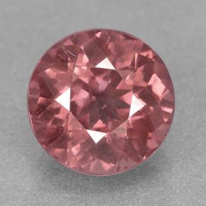 Granate malayo rosa natural de 2,95 ct, corte redondo, VS-SI