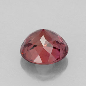 Granate malayo rosa natural de 2,63 ct, corte redondo, VVS-VS