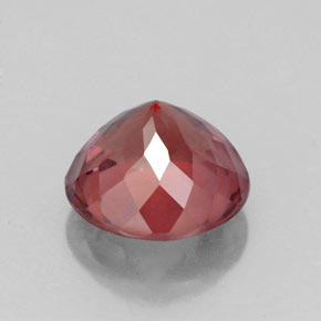 Granate malayo rosa natural de 3,06 ct, corte redondo, VS