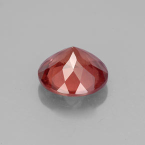 granate malayo Naranja rosado natural de 2.57 ct, Corte Redondo, VS