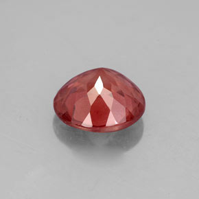 Granate malayo rosa natural de 2,24 ct, corte redondo, VS-SI