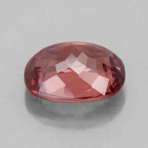 Granate malayo rosa natural de 3,66 ct, corte cojín, VVS-VS