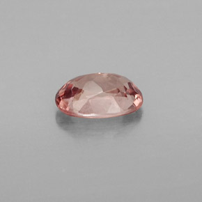 Granate malayo rosa natural de 1,03 ct, corte óvalo, VVS-VS