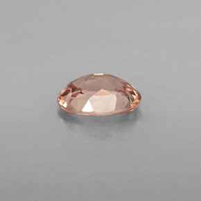 Granate malayo amarillo natural de 0,89 ct, corte óvalo, VS