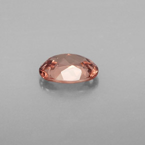 Granate malayo rosa natural de 0,85 ct, corte óvalo, VVS-VS