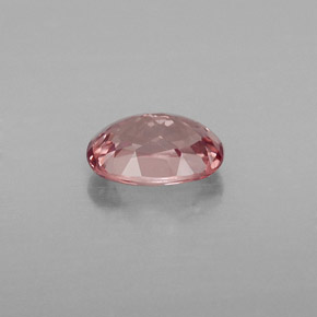 Granate malayo rosa natural de 1,04 ct, corte óvalo, VVS-VS