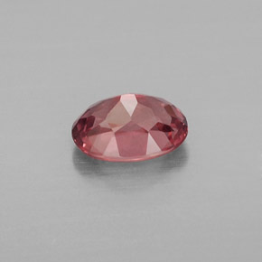 granate malayo Cuarzo Rosa natural de 1.13 ct, Corte Óvalo, VS