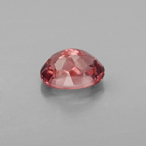 Granate malayo rosa natural de 1,30 ct, corte óvalo, VS-SI