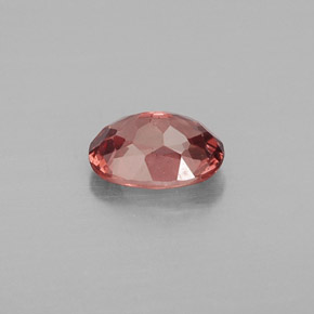 granate malayo Cuarzo Rosa natural de 1.04 ct, Corte Óvalo, VS