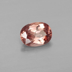 granate malayo Rosado claro natural de 1.00 ct, Corte Óvalo, VVS-VS