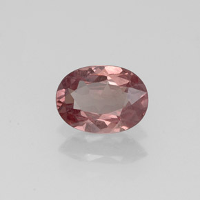 granate malayo Cuarzo Rosa natural de 0.84 ct, Corte Óvalo, VS