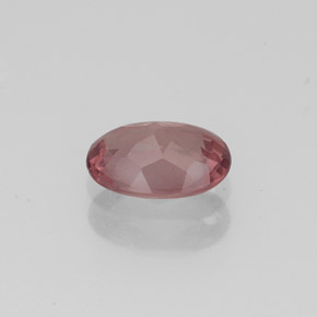 granate malayo Cuarzo Rosa natural de 0.84 ct, Corte Óvalo, VS