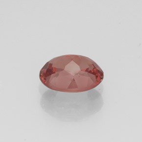Granate malayo rosa natural de 1,08 ct, corte óvalo, VS