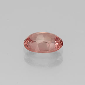Granate malayo rosa natural de 0,92 ct, corte óvalo, VVS-VS