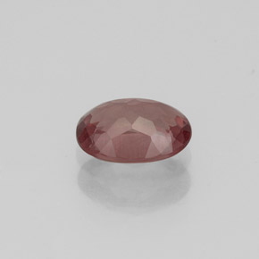 Granate malayo rosa natural de 0,87 ct, corte óvalo, VS