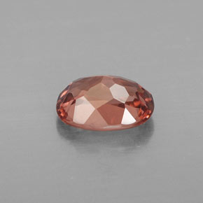Granate malayo rosa natural de 1,14 ct, corte óvalo, VS