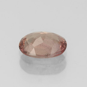 Granate malayo naranja natural de 0,90 ct, corte óvalo, SI