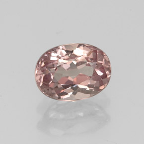 granate malayo Rosado claro natural de 0.98 ct, Corte Óvalo, VS