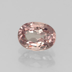 granate malayo Rosado claro natural de 0.98 ct, Corte Óvalo, VS