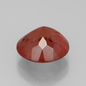 Granate malayo rosa natural de 3,18 ct, corte redondo, VS-SI