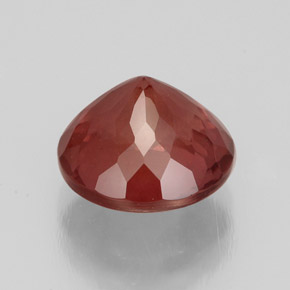Granate malayo rosa natural de 3,80 ct, corte redondo, VS-SI