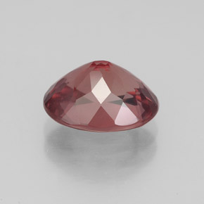 Granate malayo rosa natural de 3,17 ct, corte óvalo, VS