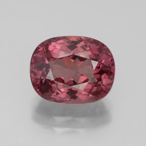 granate malayo Rosado natural de 4.12 ct, Corte Cojín, VVS-VS